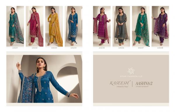 Vinay Kaseesh Aashna Vol 2 Embroidery Salwar Suits Collection
